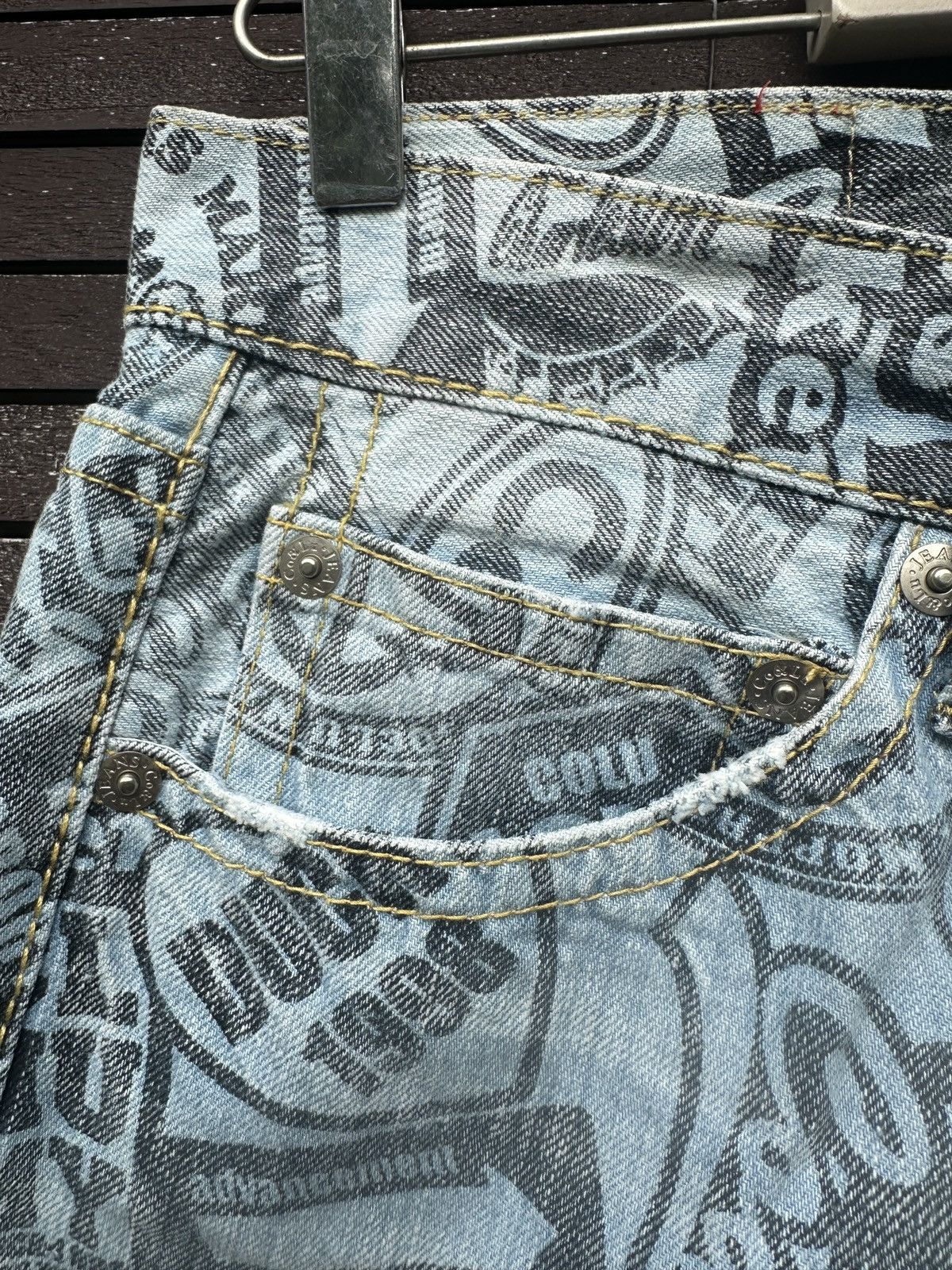Hysteric Glamour 🔥🔥🔥Co&Lu Full Printed Denim Jeans Size US 30 / EU 46 - 6 Thumbnail