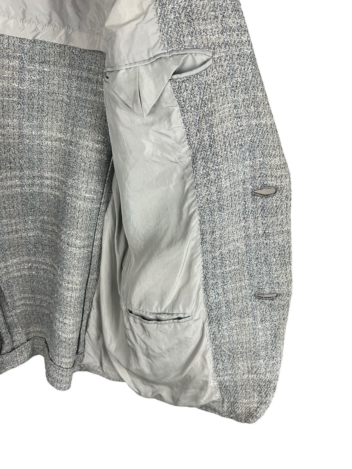 Issey Miyake Vintage Issey Miyake Men Knit Pattern Blazer Size US M / EU 48-50 / 2 - 11 Thumbnail