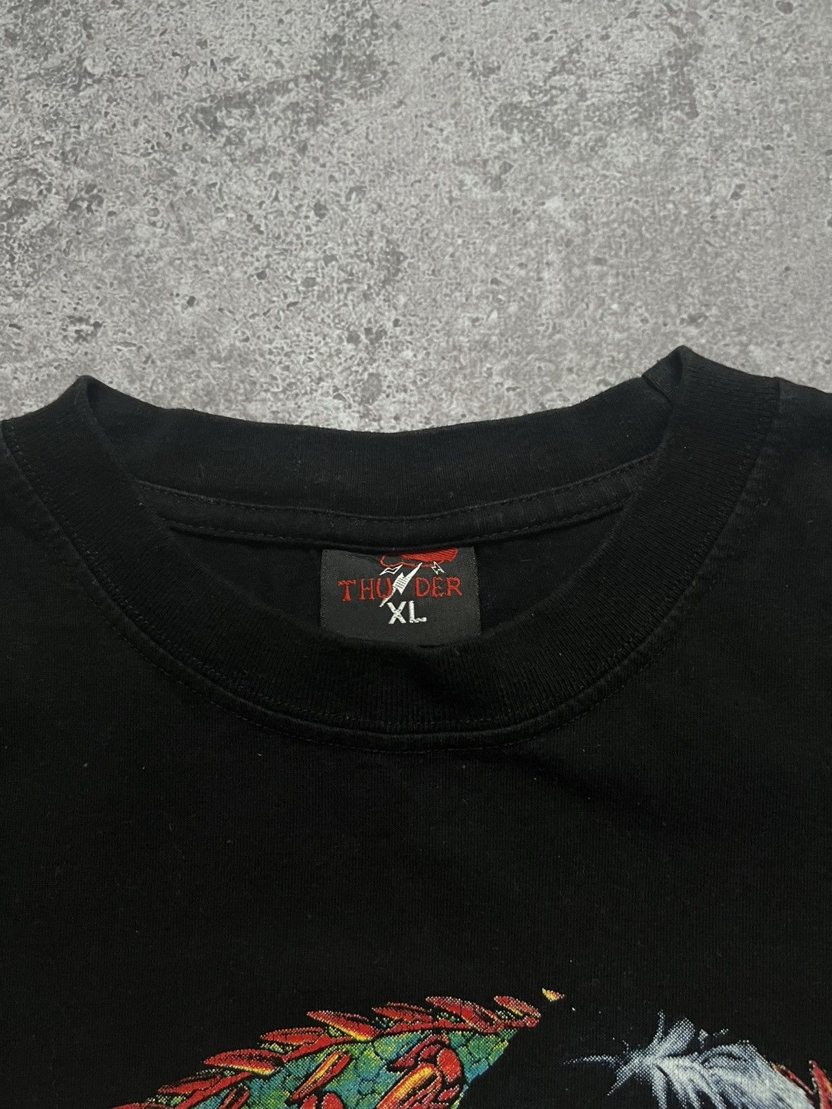 Vintage Vintage Bruce Lee Dragon Japanese T-shirt Y2K 90s Size US XL / EU 56 / 4 - 18 Thumbnail