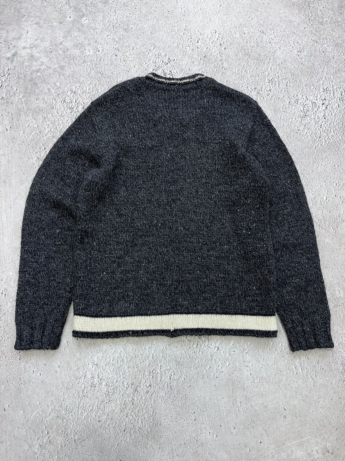 Dolce & Gabbana × Vintage Vintage Dolce Gabbana Big Logo Knit Sweater Striped 90s Size US XL / EU 56 / 4 - 8 Thumbnail