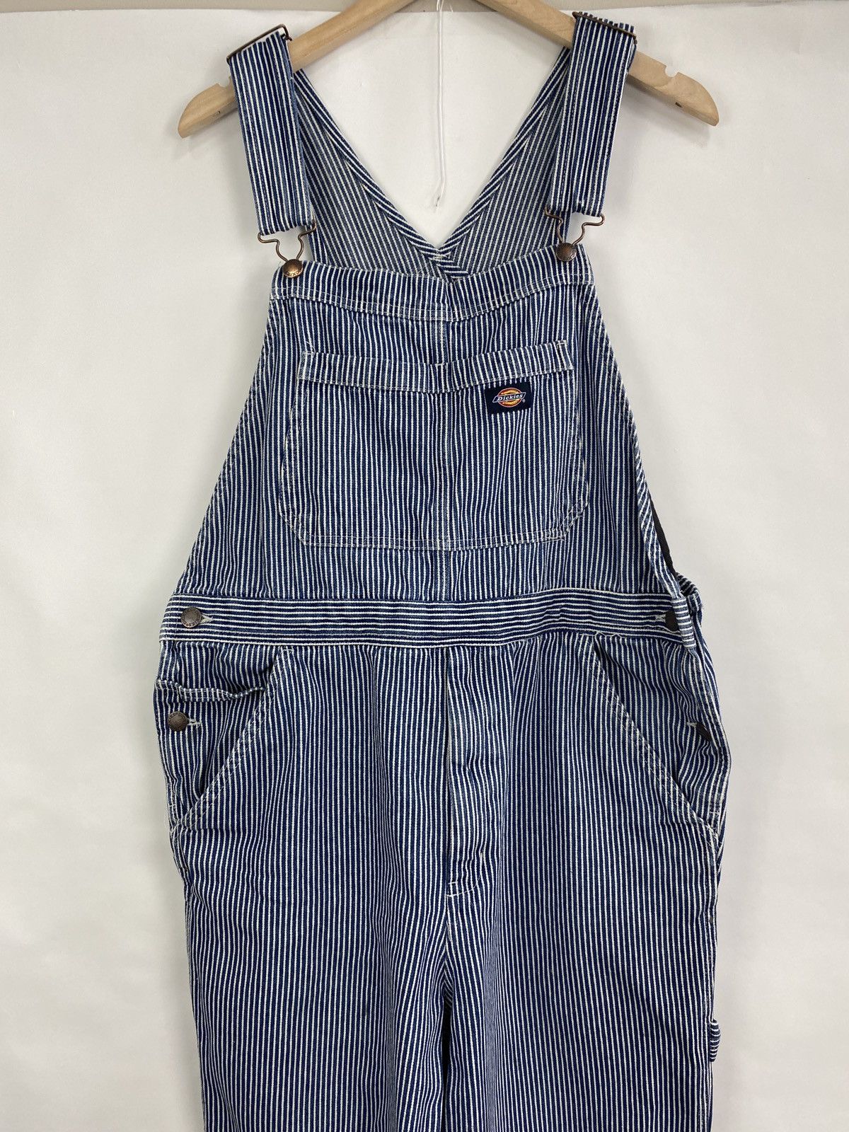 Dickies 🇺🇸 Vintage 90s Dickies Overalls Y2K Rare Retro Hype Size US 34 / EU 50 - 3 Thumbnail
