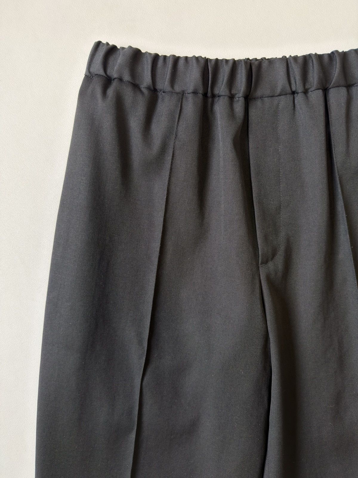 Jil Sander A/W 21 Wide Leg Black Wool Utility Trousers Size US 32 / EU 48 - 5 Thumbnail