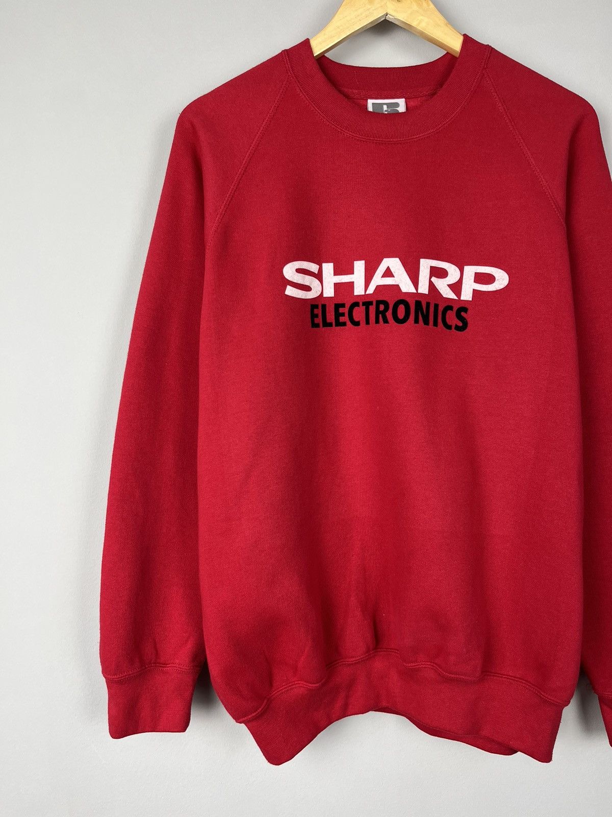 Russell Athletic × Vintage Russell Athletic Sharp Vintage Streetwear Y2K Sweatshirt Size US L / EU 52-54 / 3 - 4 Thumbnail