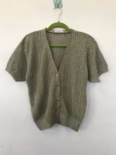 Japanese Brand Vintage Khaki XL Button Casual Knit Cardigan Sweater Jacket Size US XL / EU 56 / 4 - 4 Thumbnail