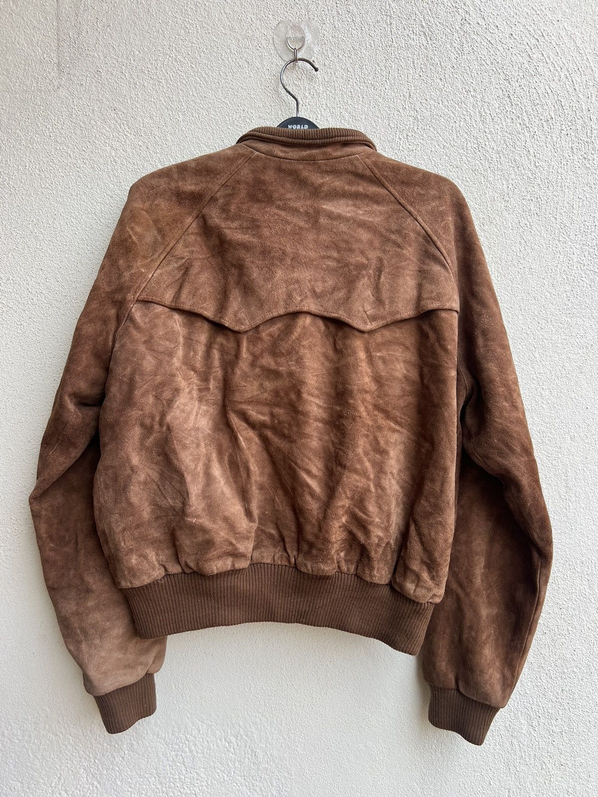 Polo Ralph Lauren VTG 90s Polo Ralph Lauren Patina Suede Leather Bomber Jacket Size US M / EU 48-50 / 2 - 25 Thumbnail