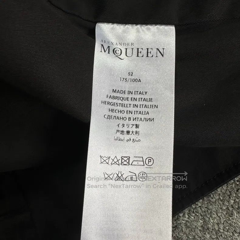 Alexander McQueen Alexander Mcqueen Dark badge embroidery motorcycle jacket Size US L / EU 52-54 / 3 - 6 Thumbnail