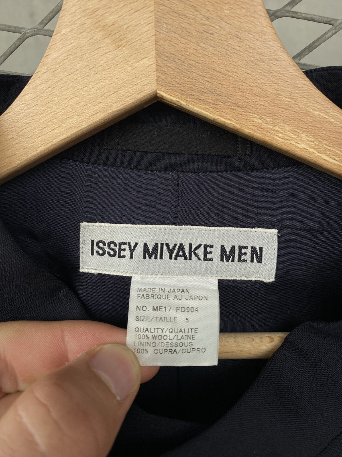 Issey Miyake Issey Miyake Mandarina Colar Blazer Size US L / EU 52-54 / 3 - 3 Thumbnail