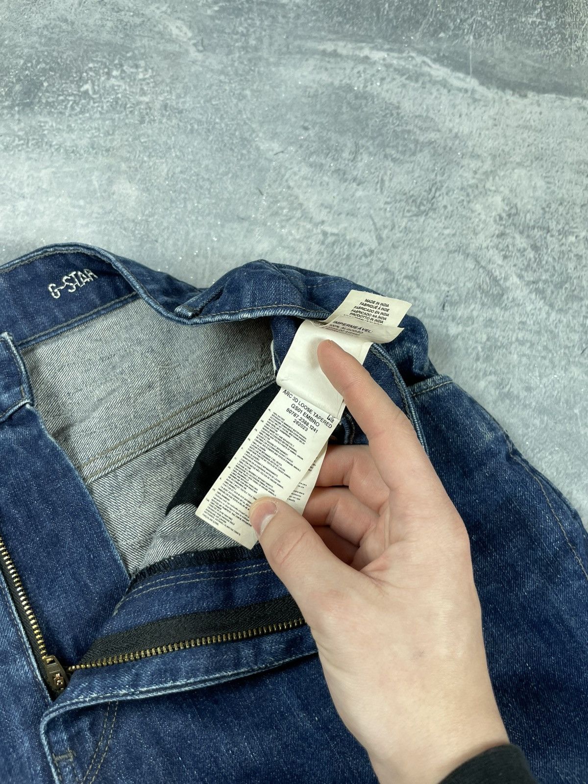 G-Star Japanese G-Star Raw Arc 3D loose tapered GS01 Embro jeans Size US 31 - 12 Thumbnail
