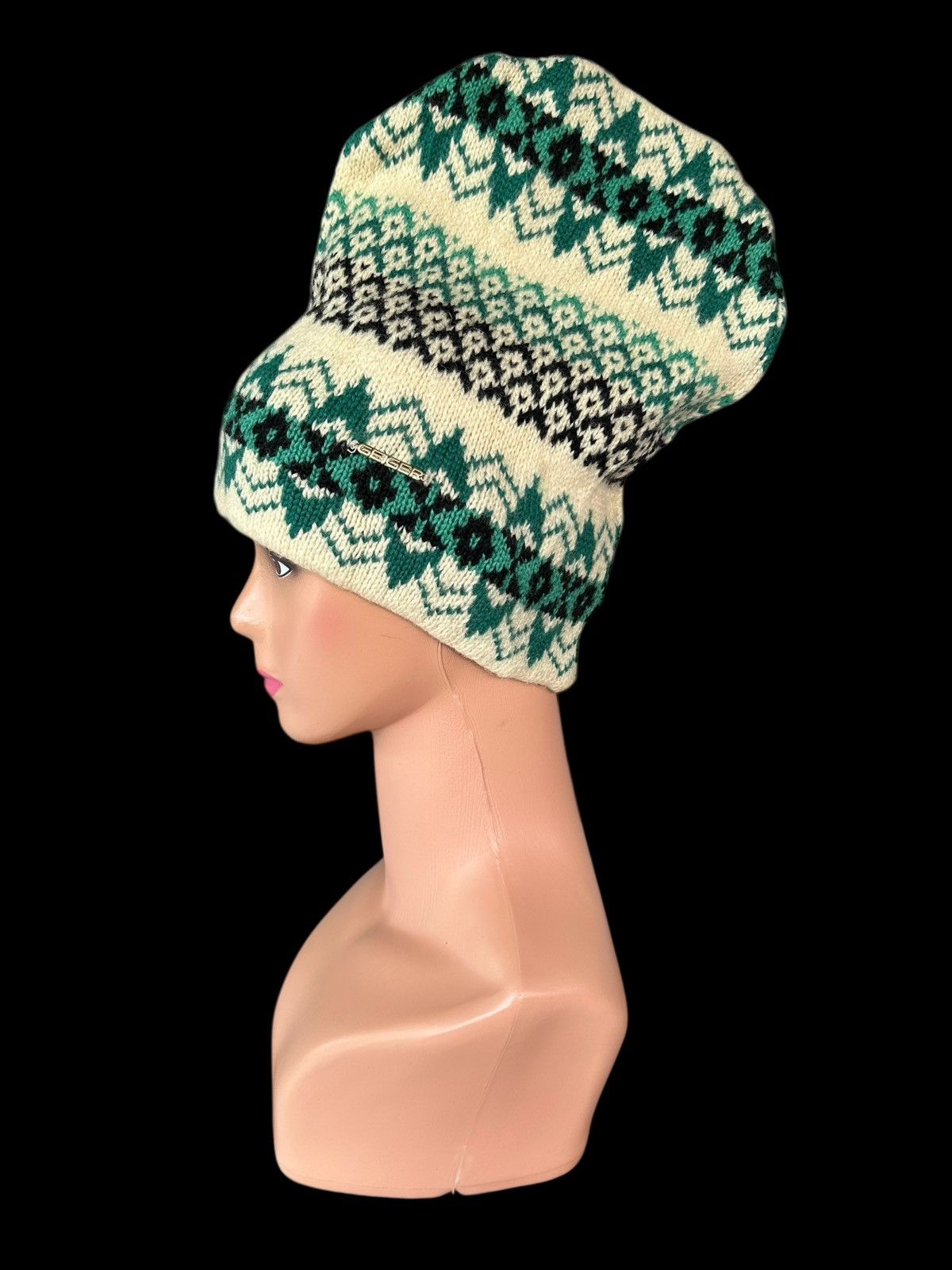 Japanese Brand × Kapital × Vintage Crochet Knitt Wool Beanie Hats Size ONE SIZE - 2 Thumbnail