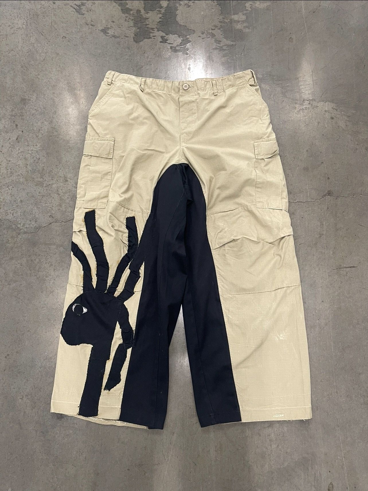 Other Bluesin’s “Grounded Warrior” Paratrooper Khaki Cargo Pants Size US 38 / EU 54 - 1 Thumbnail