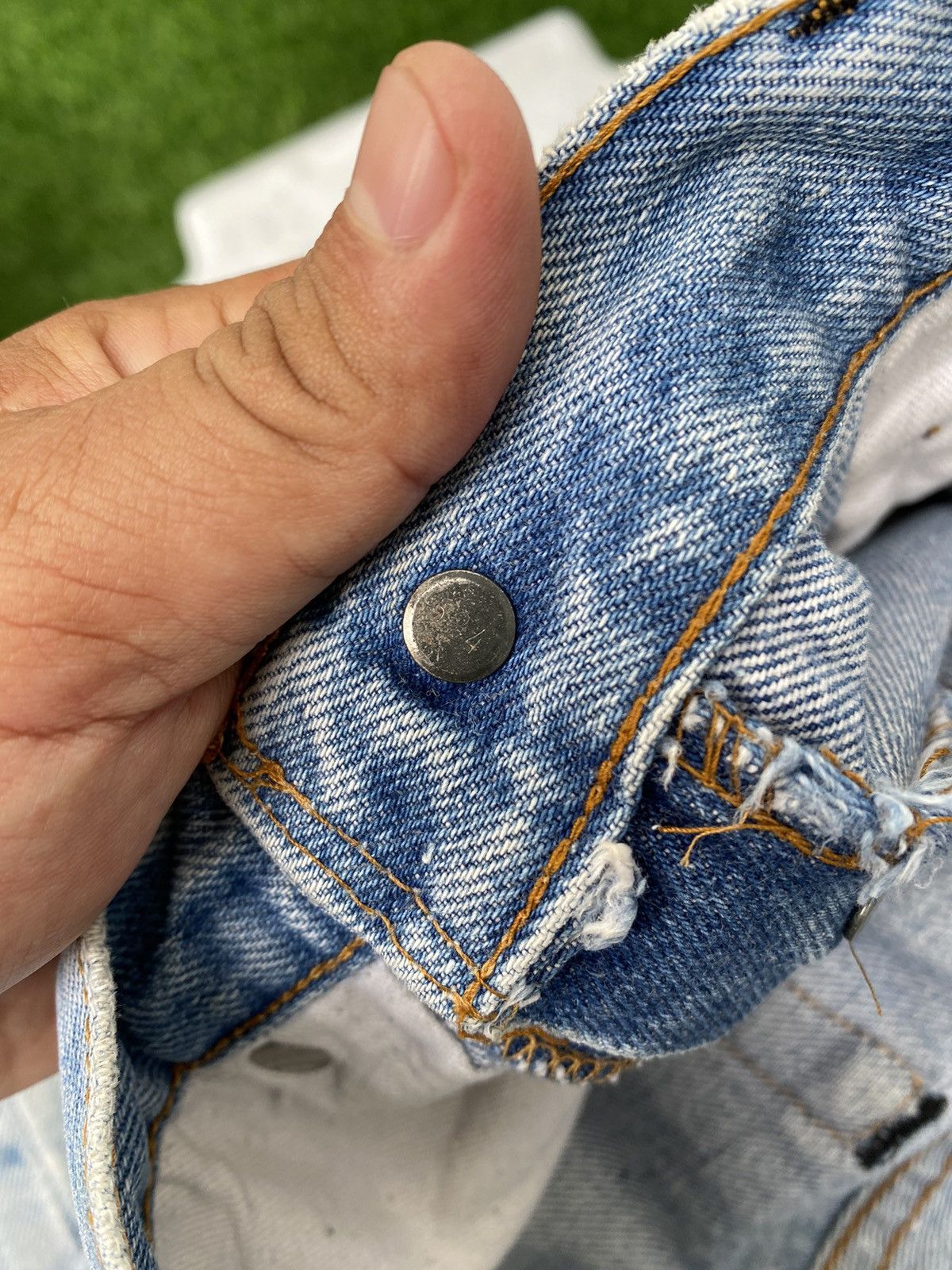 Levi's Vintage Clothing × Vintage W28x31 vintage levi's 501 redline made in USA #524 Size 28" / US 6 / IT 42 - 11 Thumbnail