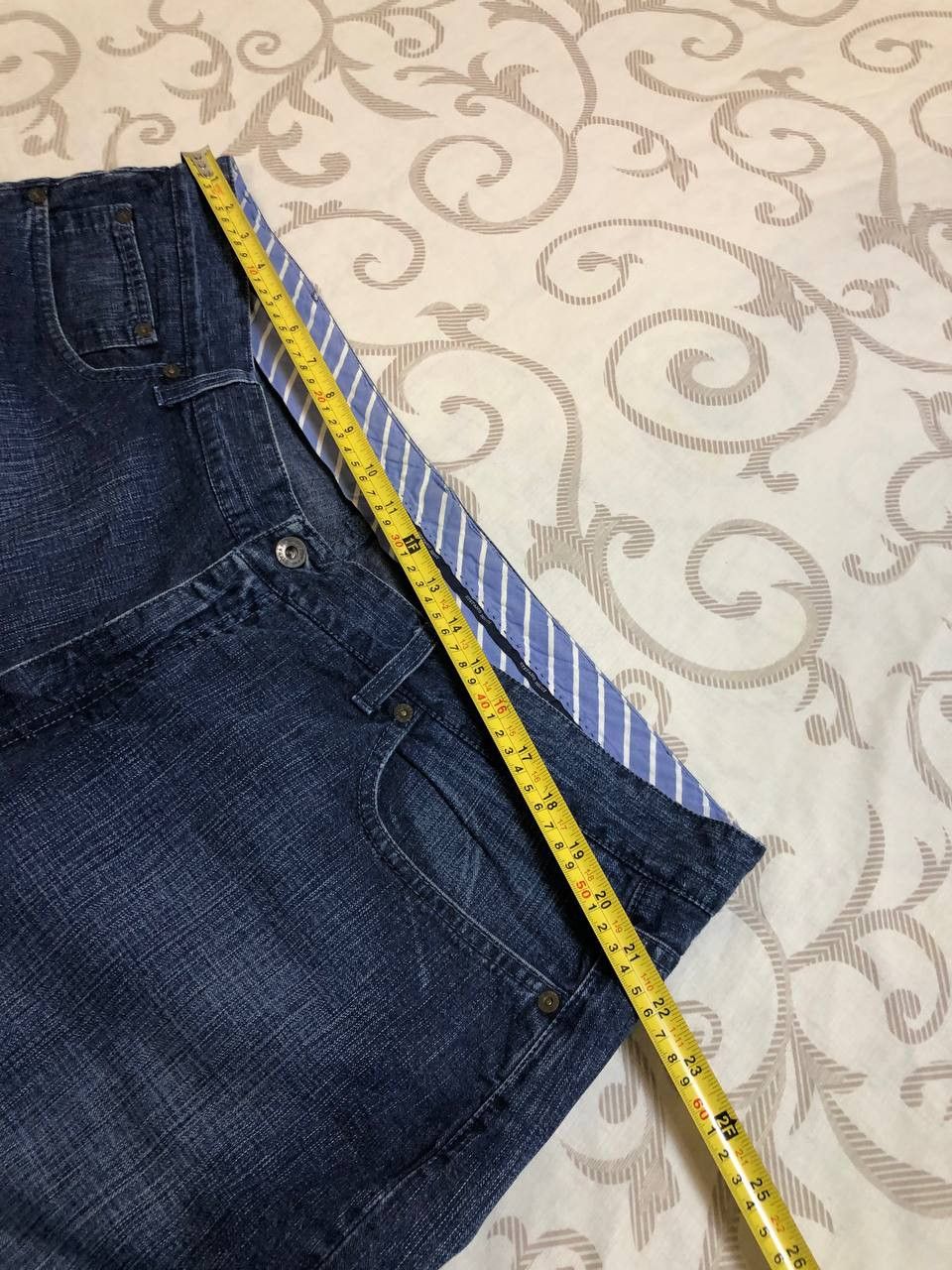 Stefano Ricci Stefano Ricci Vintage Blue Denim Straight-Leg Jeans Pants Size US 44 / EU 60 - 11 Thumbnail