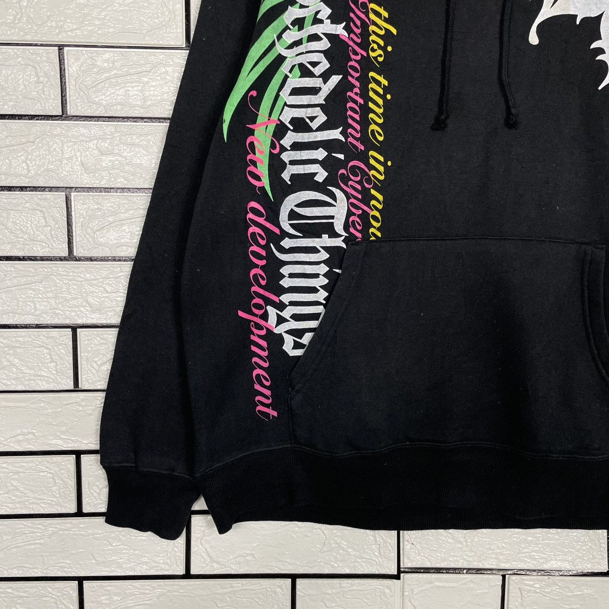 Japanese Brand Strange Heaven Surf Style Big Print Pullover Hoodie Size US L / EU 52-54 / 3 - 3 Thumbnail