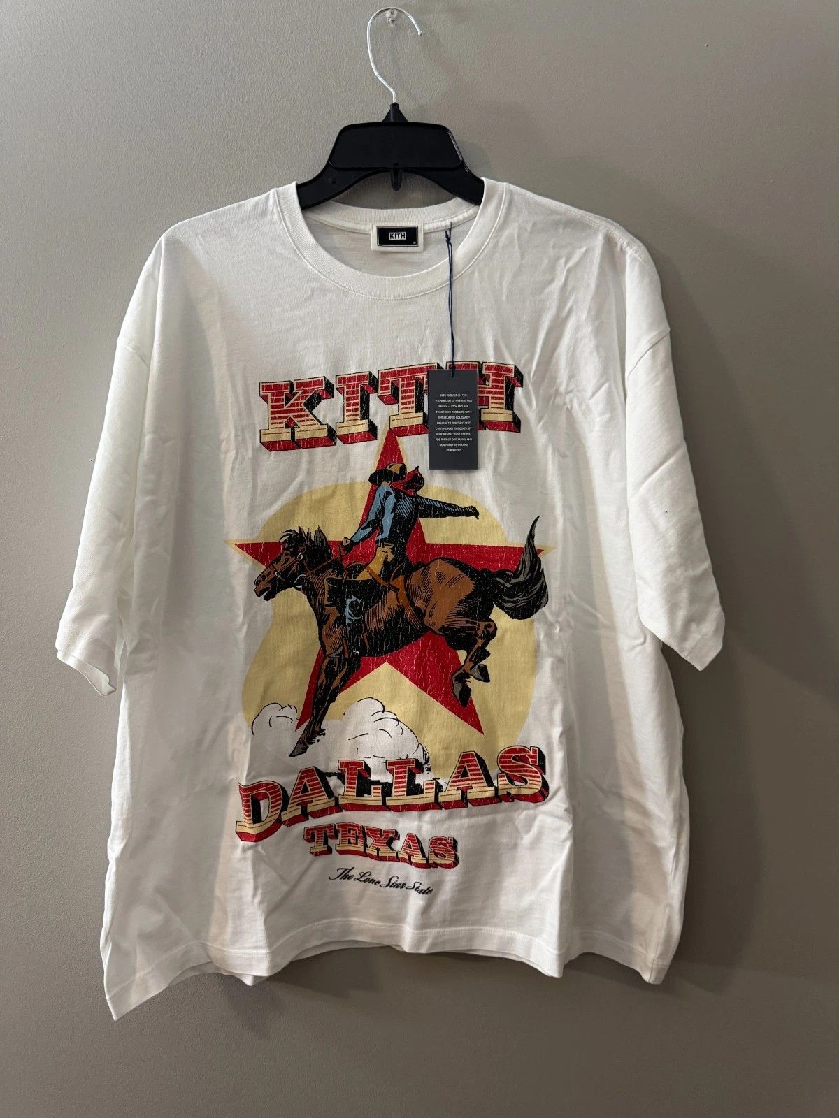 Kith KITH Dallas EXCLUSIVE Rancher Vintage Jones White Tee Size US M / EU 48-50 / 2 - 1 Thumbnail