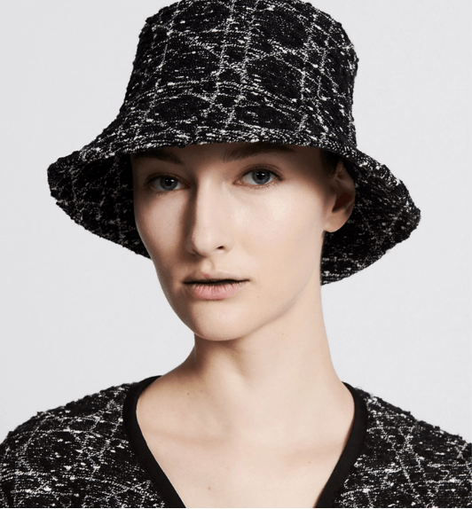 Dior o1w1db11125 42TTC9 Size: OS / Hat / Cap in Black/White Size ONE SIZE - 6 Thumbnail