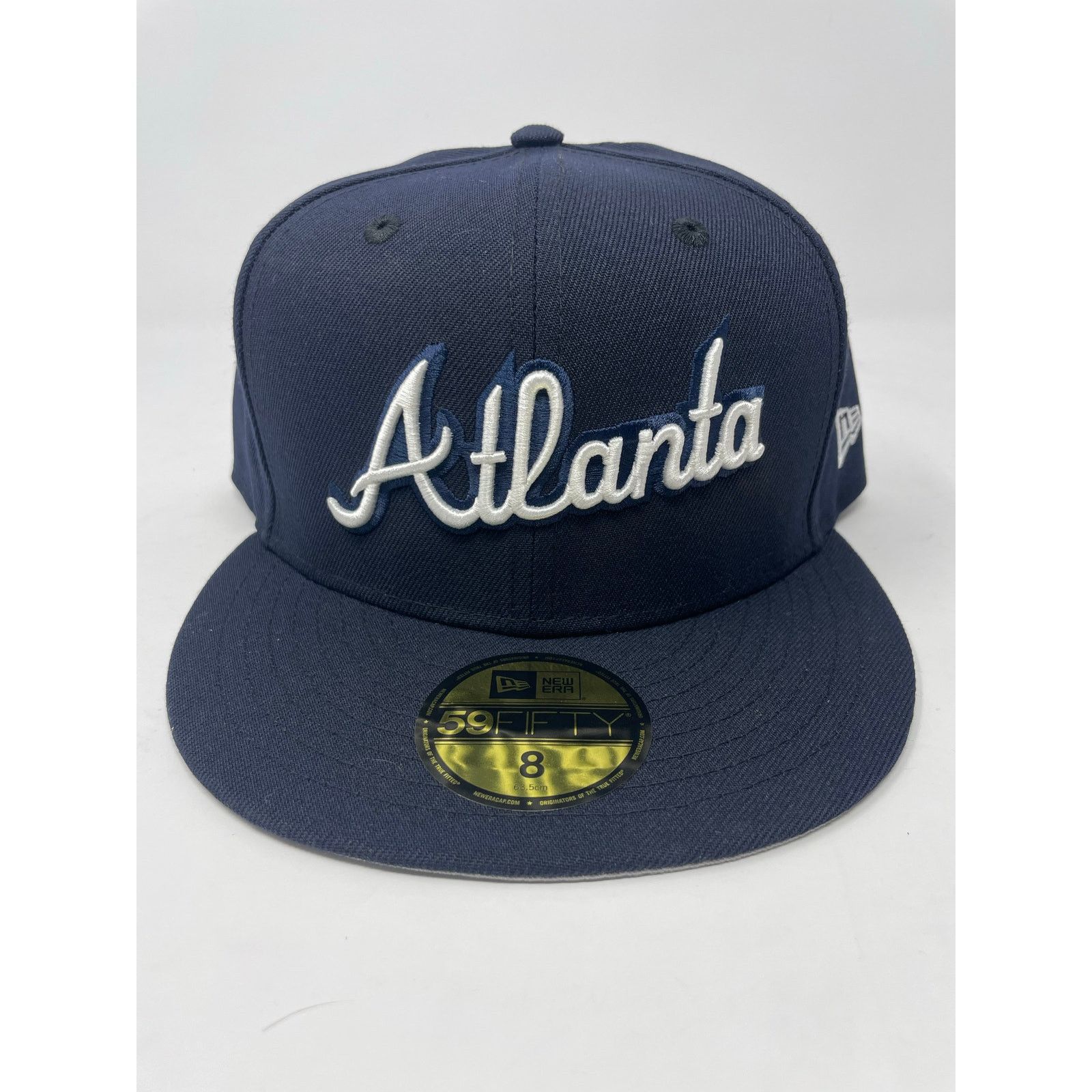 New Era 59Fifty Atlanta Braves City New Era Fitted Hat Men’s Size 8 Size ONE SIZE - 2 Thumbnail