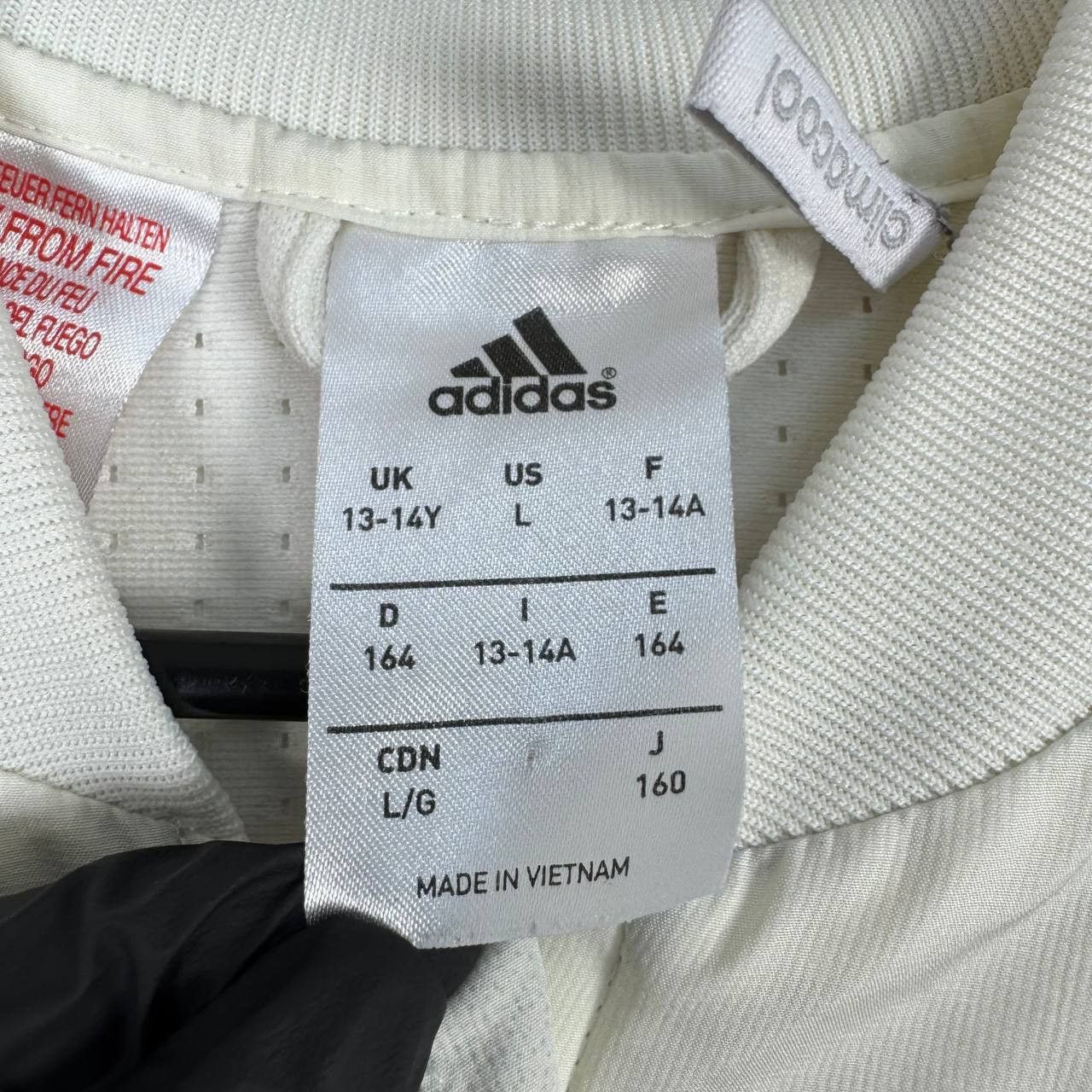 Adidas Adidas Germany DFB Track Jacket White AC6560 Full Zip Boys L Size US S / EU 44-46 / 1 - 5 Thumbnail