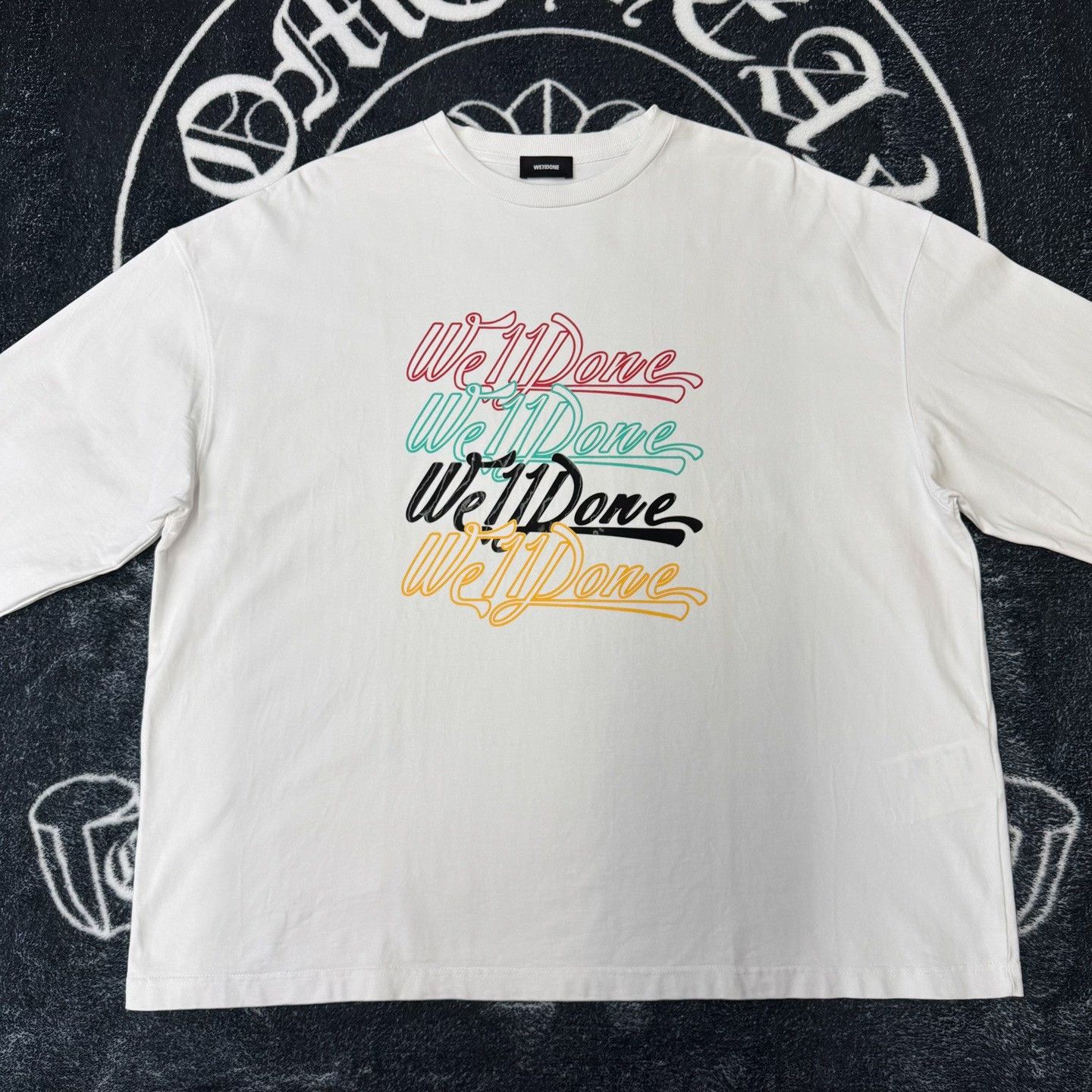 WE11DONE We11done White T-Shirt m Men Size US M / EU 48-50 / 2 - 1 Thumbnail