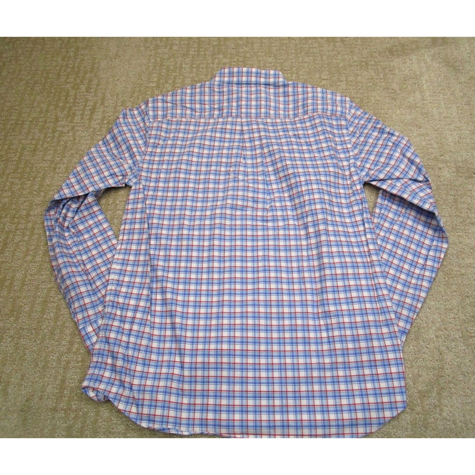 Vineyard Vines Vineyard Vines Shirt Men Small Blue Plaid OTG Long Sleeve Size US S / EU 44-46 / 1 - 3 Thumbnail