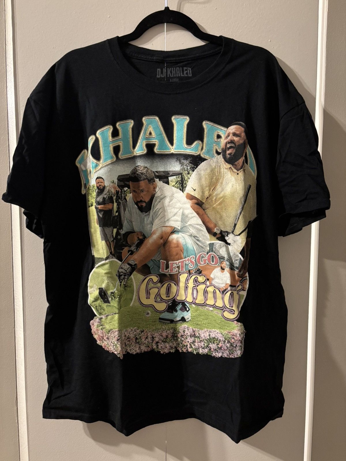 Dj Khaled DJ Khaled Lets Go Golfing Tee XL Rare Size US XL / EU 56 / 4 - 1 Thumbnail