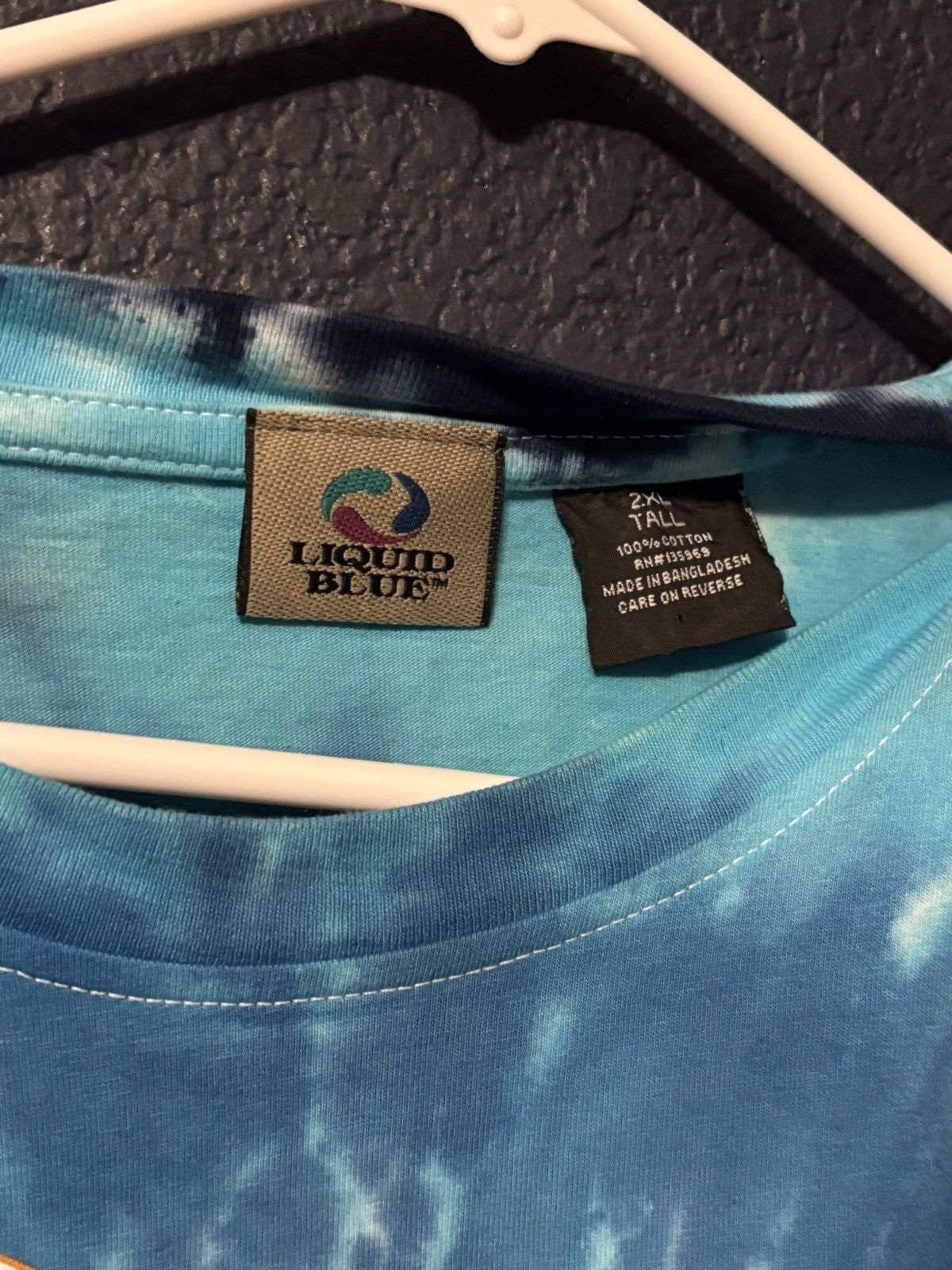 Liquid Blue Vintage Liquid Blue Jimi Hendrix Tie Dye Tee Size US XXL / EU 58 / 5 - 4 Thumbnail