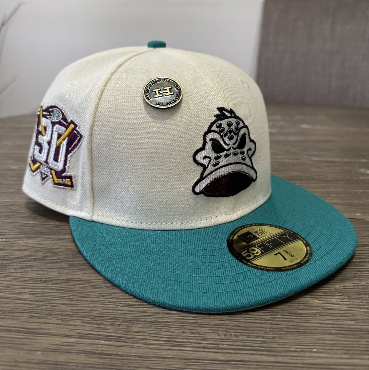 Hat Club × New Era Size 7 3/8 - Hat Club LA Exclusive New Era Anaheim Ducks Size ONE SIZE - 1 Thumbnail