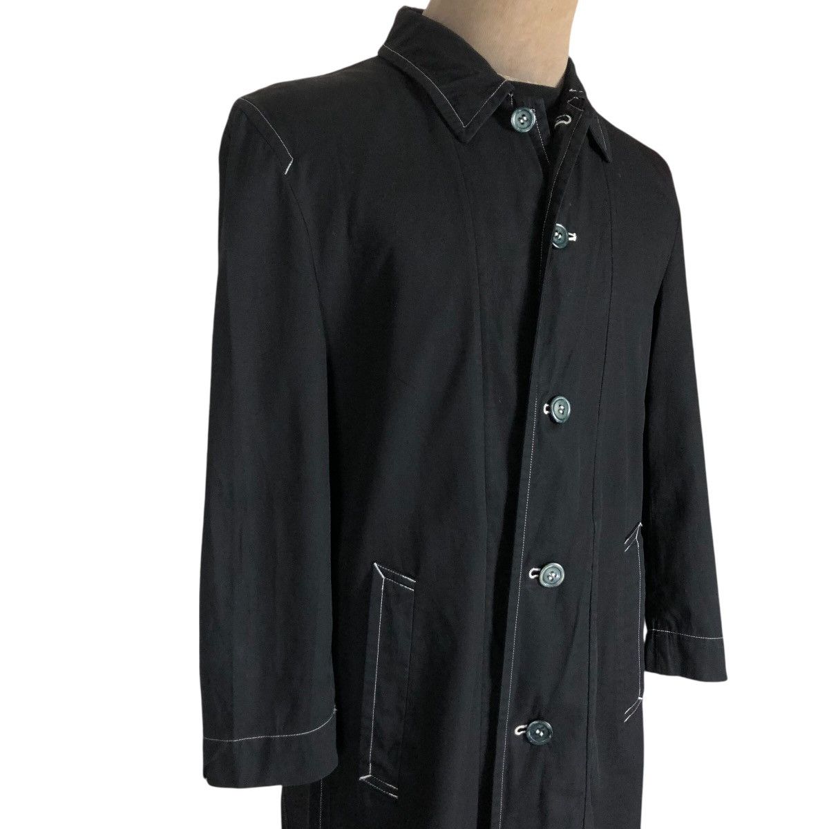 Comme des Garcons Homme Comme Des Garcons Homme S/S 1998 Rope Stitching Car Coat Size US M / EU 48-50 / 2 - 5 Thumbnail