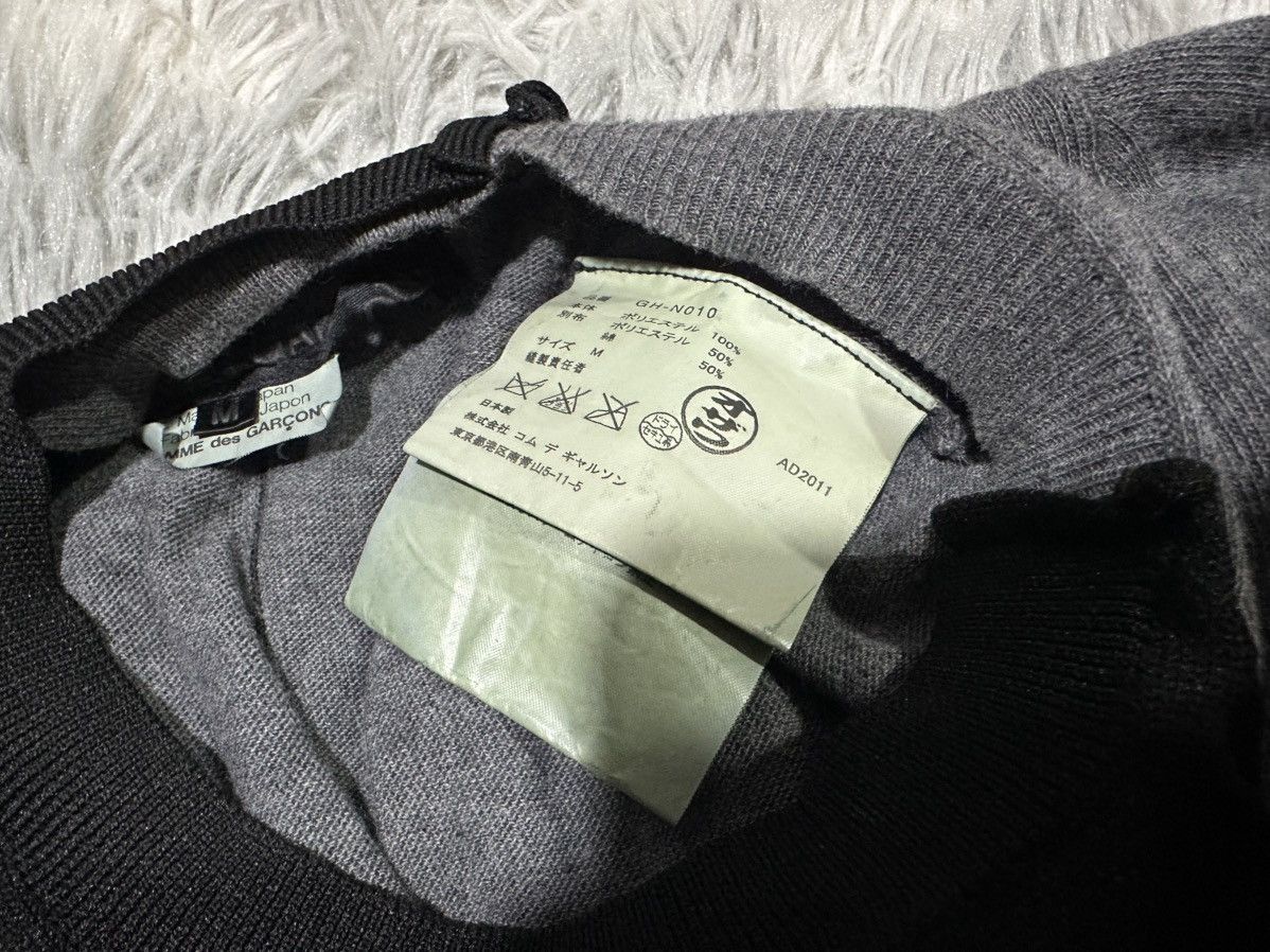 Comme des Garcons 🔥Comme Des Garcons Asymmetric Split Deconstructed Knit Ls Size US M / EU 48-50 / 2 - 10 Thumbnail