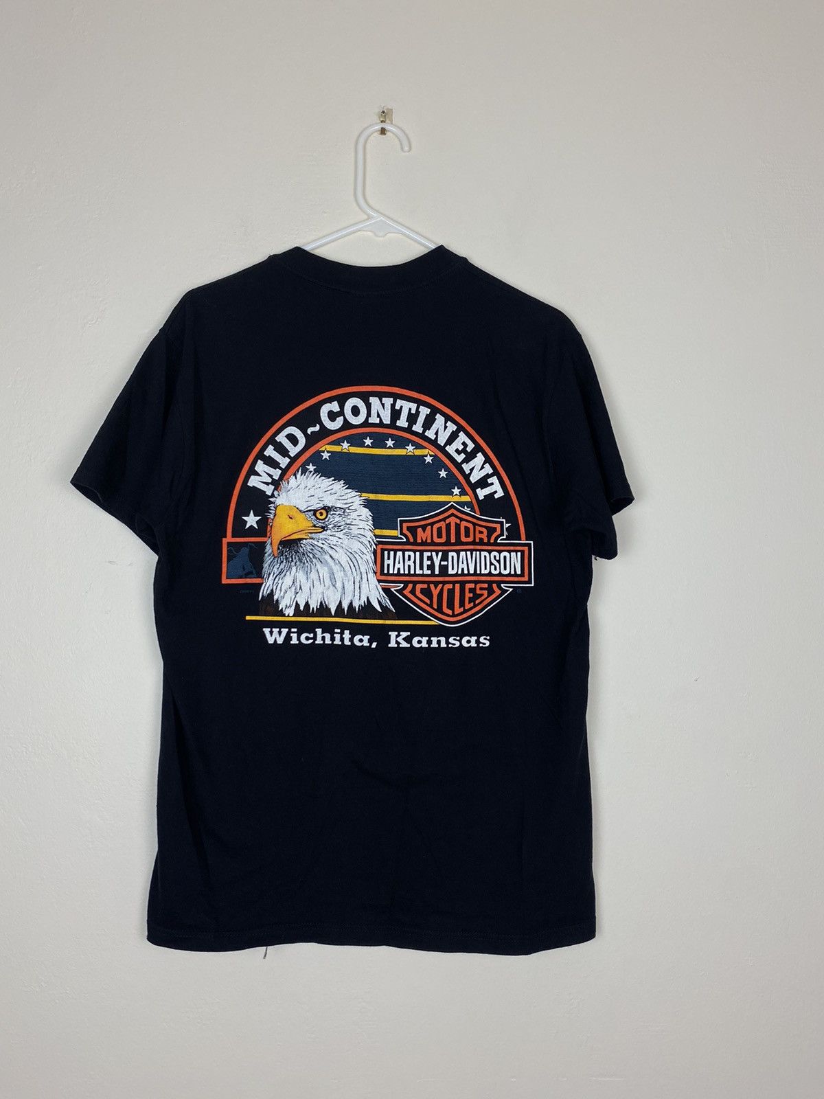 Harley Davidson Vintage Harley Davidson 2000 Black Tee T Shirt y2k Size US M / EU 48-50 / 2 - 5 Thumbnail