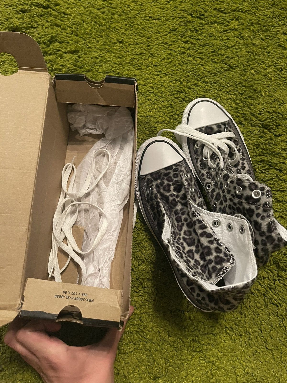 Converse × Designer Converse NWT leopard pattern sneakers Size US 7.5 / IT 37.5 - 14 Thumbnail