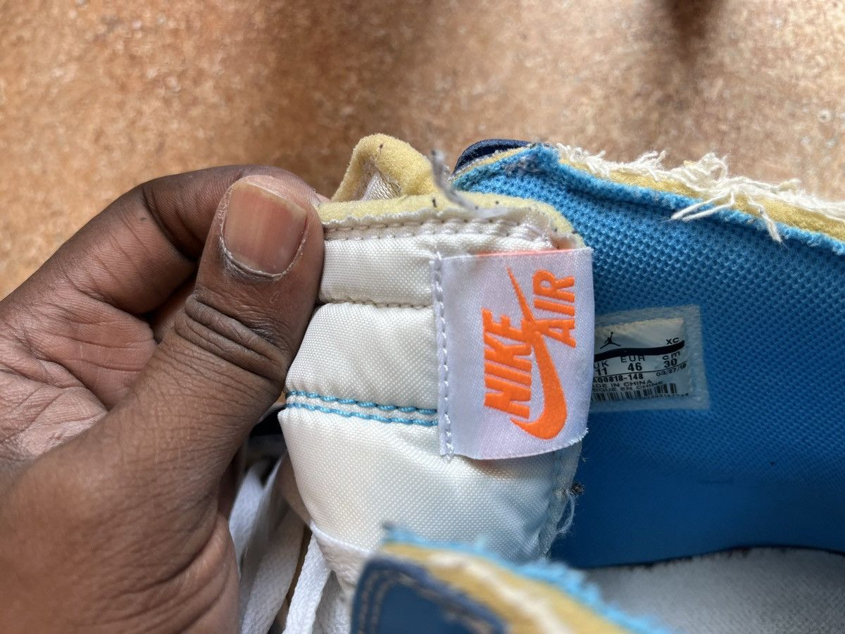 Jordan Brand × Off-White AIR JORDAN 1 x OFF WHITE UNC Size US 12 / EU 45 - 12 Thumbnail
