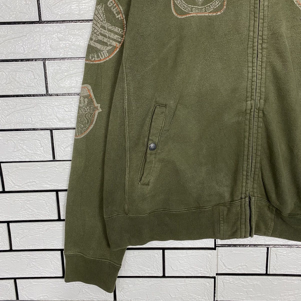 Avirex 📌Vintage Bomber Jacket Avirex Full Patches Punk Style Size US XXL / EU 58 / 5 - 5 Thumbnail
