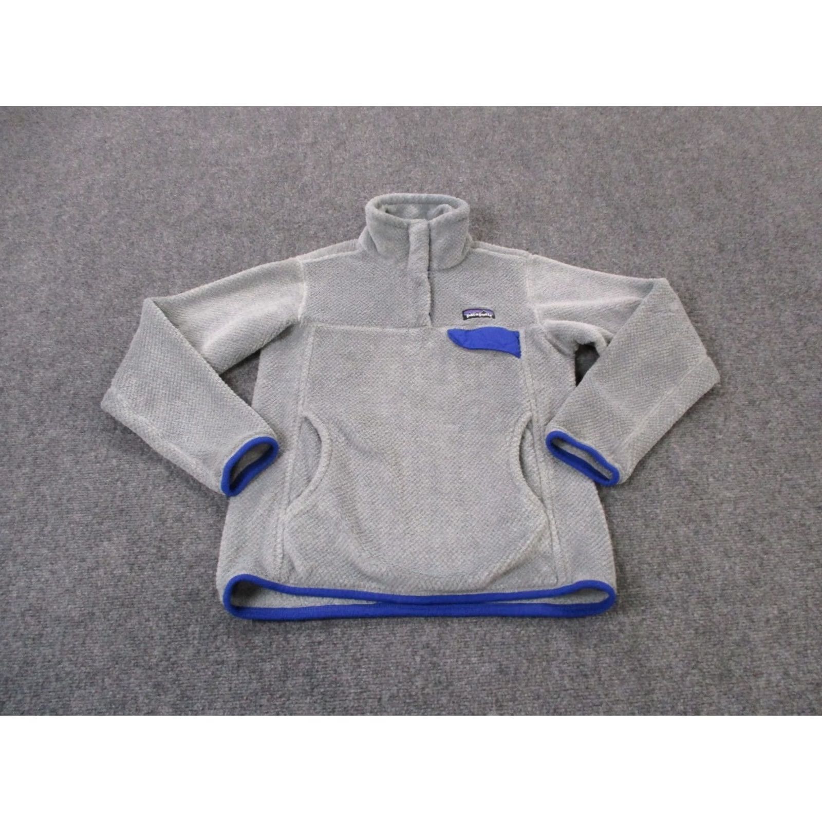 Patagonia Patagonia Womens Jacket Gray Snap T Fleece Fuzzy Sweater Outdoors Camping Size XS / US 0-2 / IT 36-38 - 2 Thumbnail