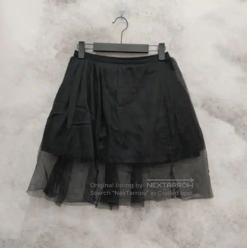 Dior Dior Black Cotton Summer Skirt . Size 23" - 1 Thumbnail