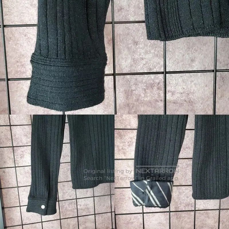 Burberry Burberry Black Cotton Blend Long Sleeve Knit Top. Size M / US 6-8 / IT 42-44 - 8 Thumbnail