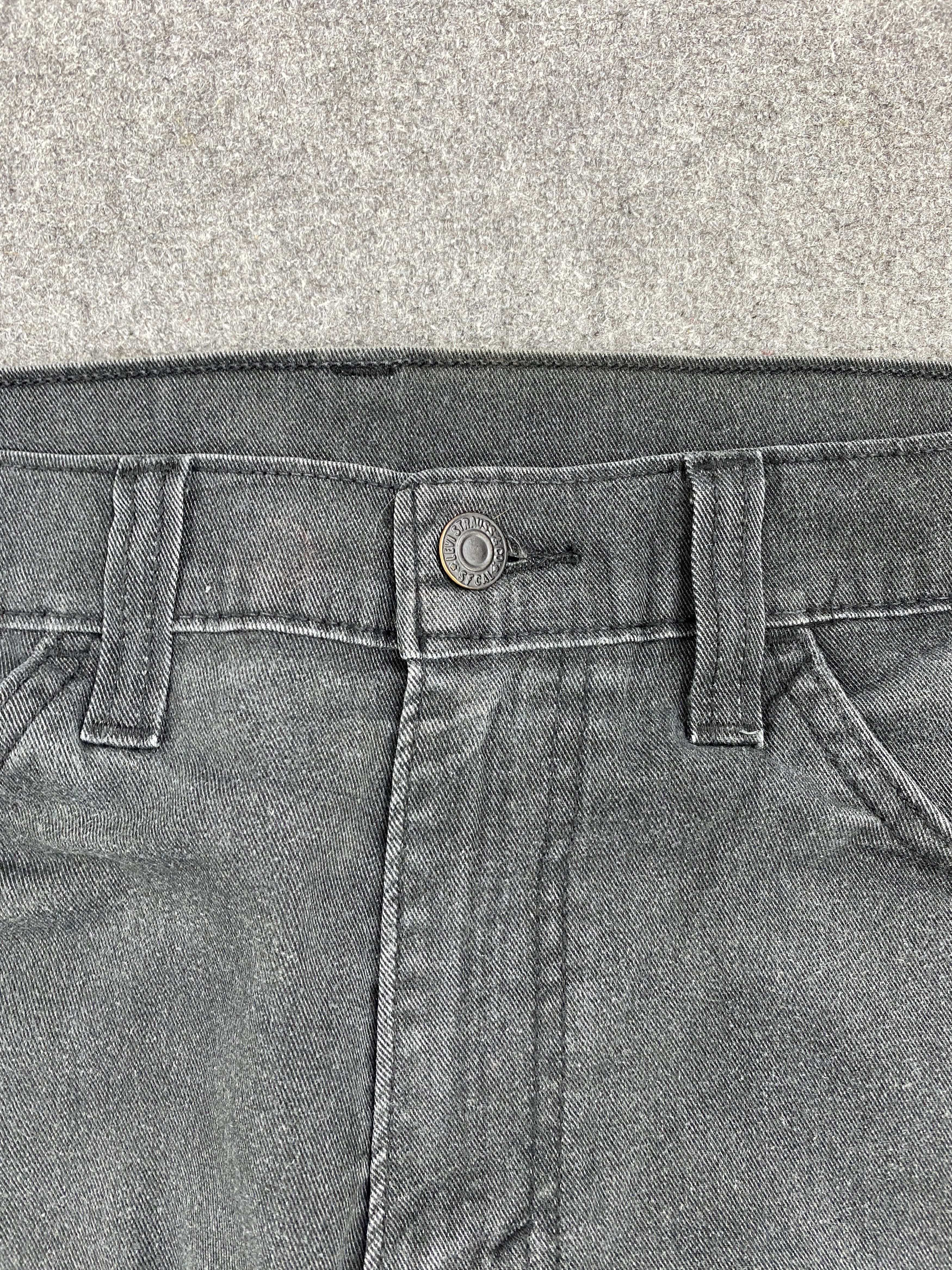Levi's × Vintage Faded Black Vintage Levis 511 Denim Jeans Size US 34 / EU 50 - 10 Thumbnail
