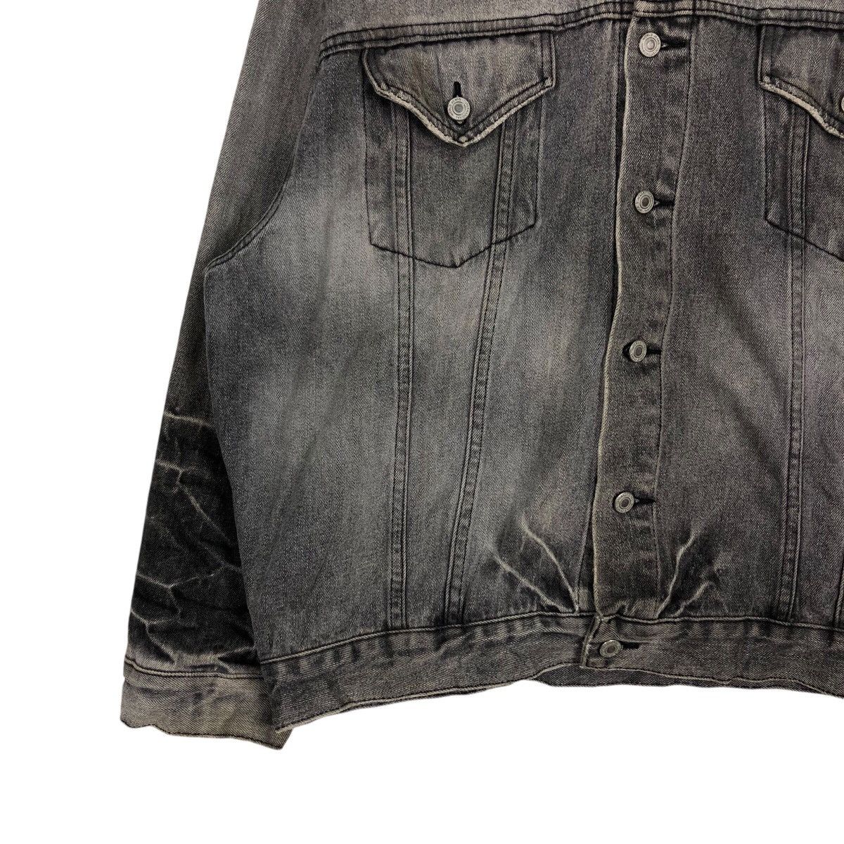 Japanese Brand Vintage Chore Denim Jacket Trucker The Fabulous IsseyMiyake Size US L / EU 52-54 / 3 - 5 Thumbnail