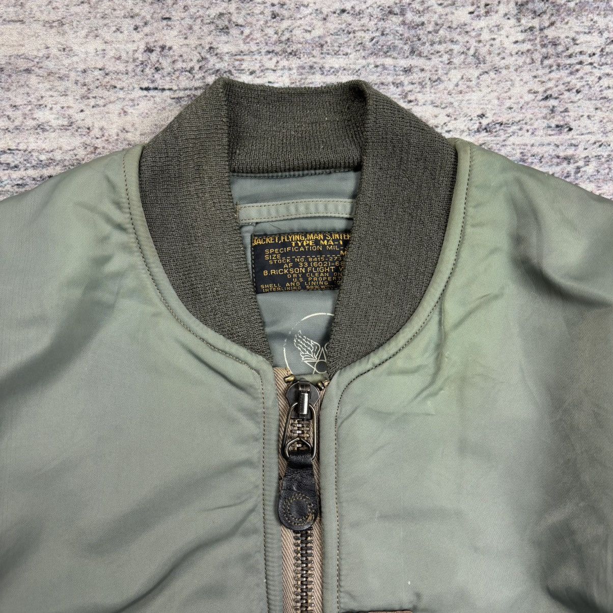 Buzz Rickson's Vintage Buzz ricksons Ma-1 flight Bomber jacket Size US M / EU 48-50 / 2 - 5 Thumbnail