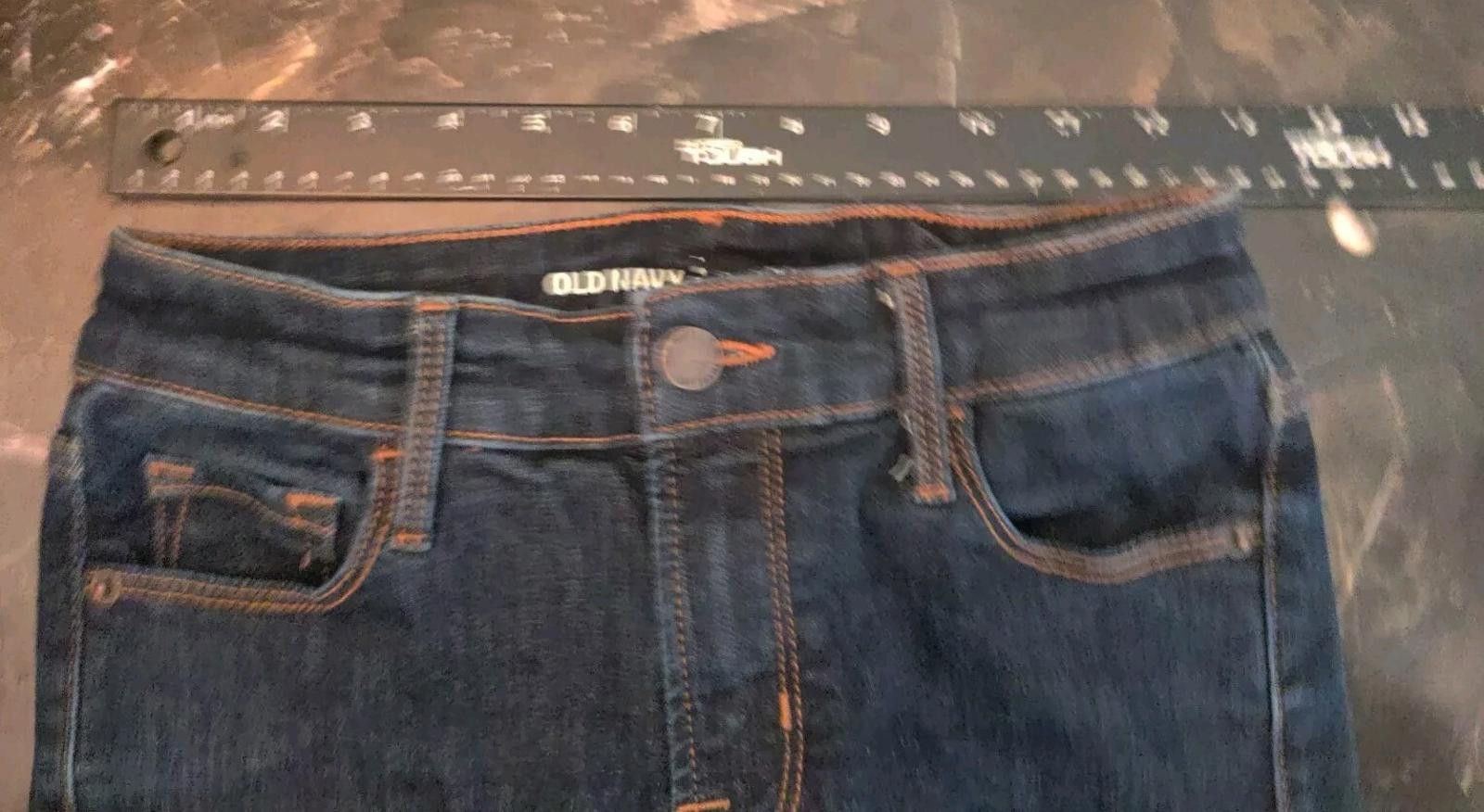 Old Navy Old Navy Rockstar Jeans High Rise Blue Denim Pants 2 Petite Size 26" / US 2 / IT 38 - 12 Thumbnail