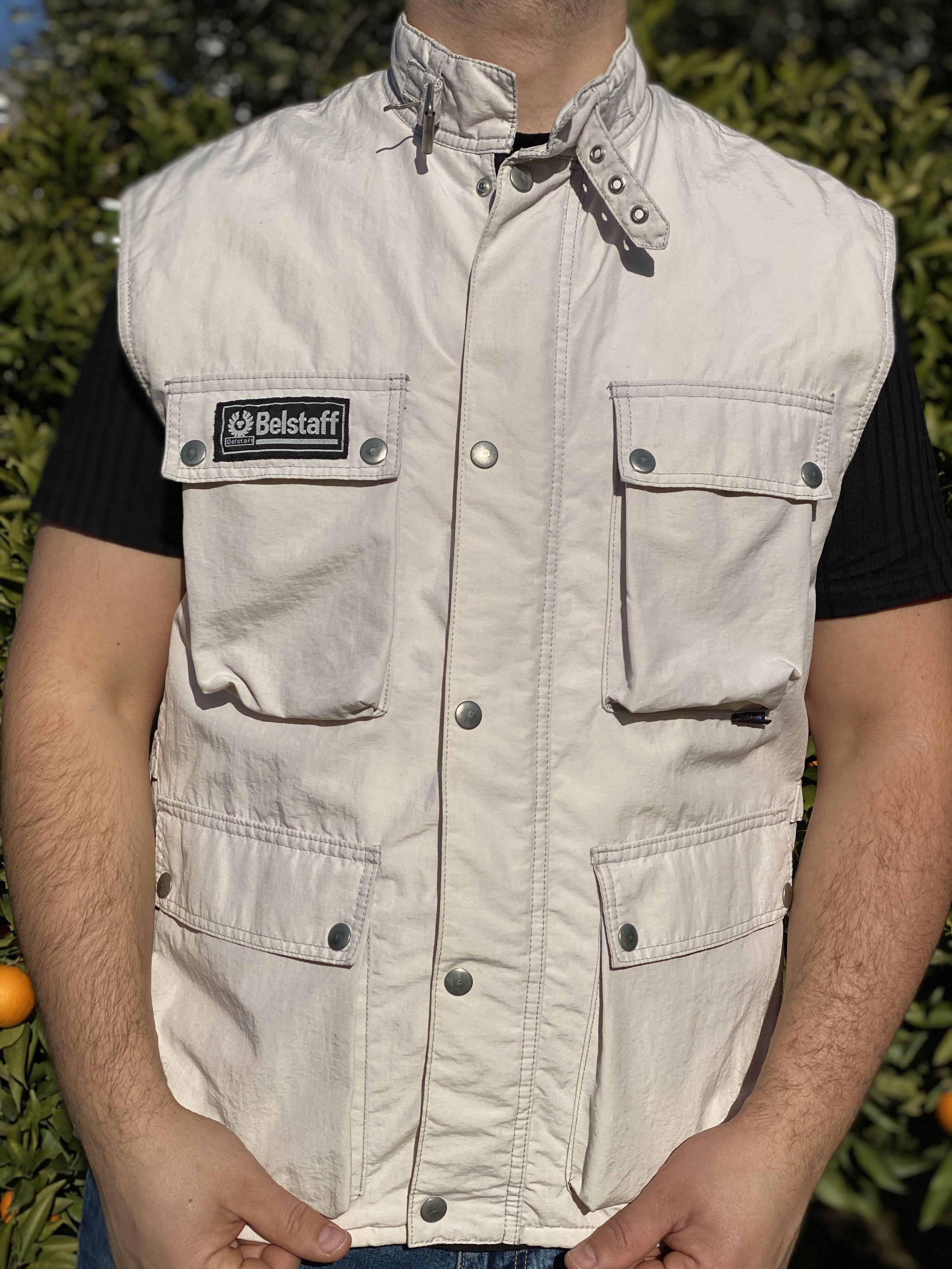 Belstaff Belstaff Waistcoat Vintage Motorcycle Jacket Gilet Size L Size US L / EU 52-54 / 3 - 12 Thumbnail