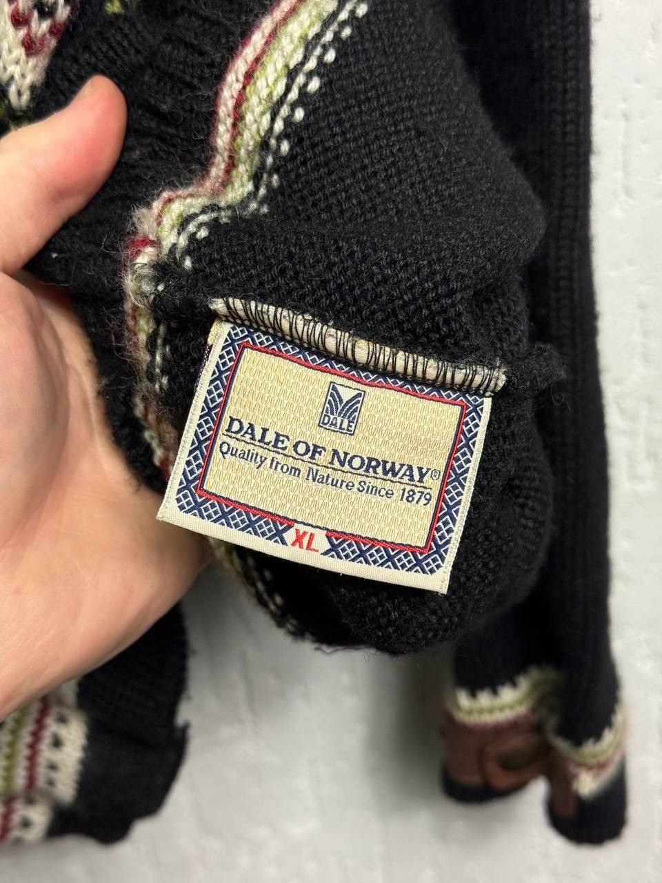 Dale Of Norway DALE OF NORWAY Sweater Geometric Wool 1/4 Zip Knit Ski Size US XL / EU 56 / 4 - 10 Thumbnail