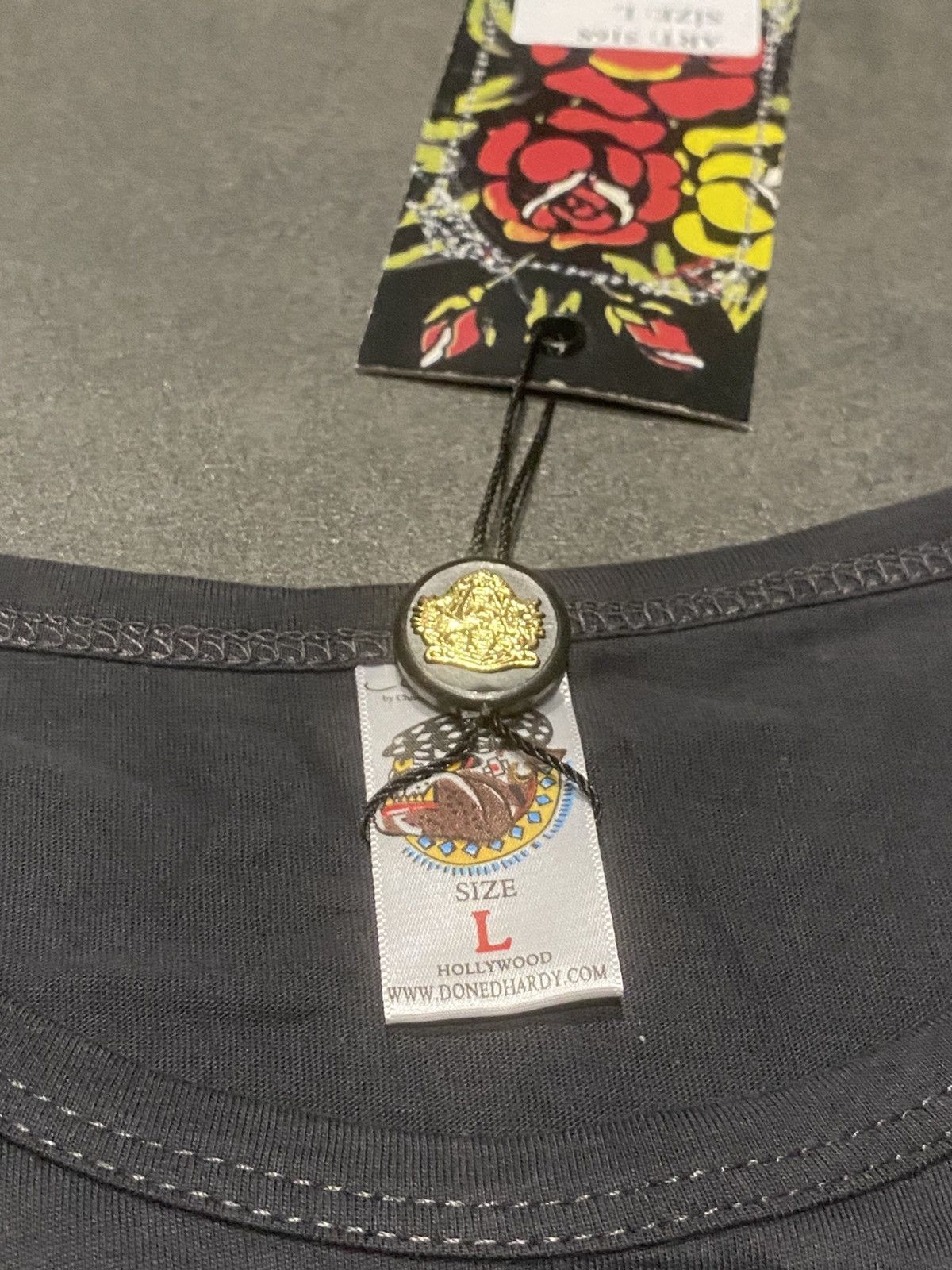 Christian Audigier T shirt Ed Hardy Christian Audigier vintage japanese brand Size US L / EU 52-54 / 3 - 8 Thumbnail