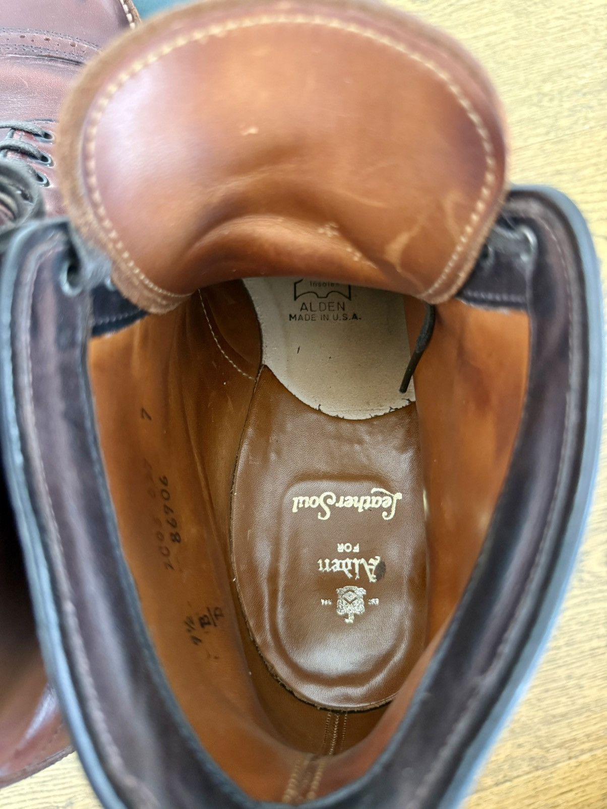 Alden Alden x Leather Soul Ultimate Jumper Size US 9.5 / EU 42-43 - 11 Thumbnail