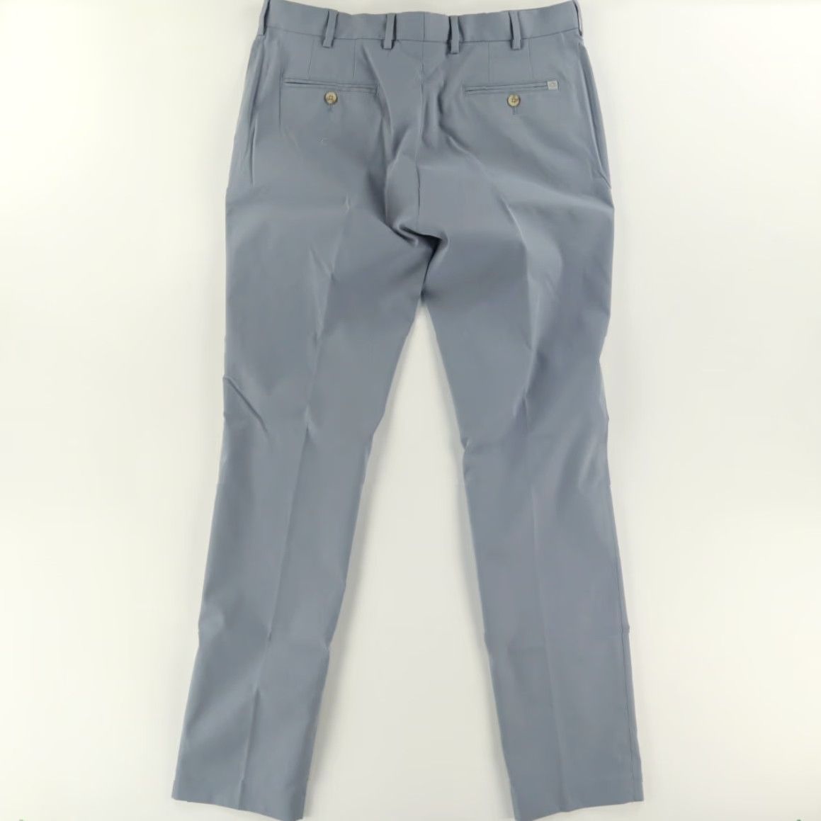 Peter Millar Peter Millar Raleigh Performance Trouser Golf Pants Gray Men's 34 | Chino Polyester Microfiber Regular Fit Front Button Flat Inseam 34 - Mens Size US 34 / EU 50 - 4 Thumbnail