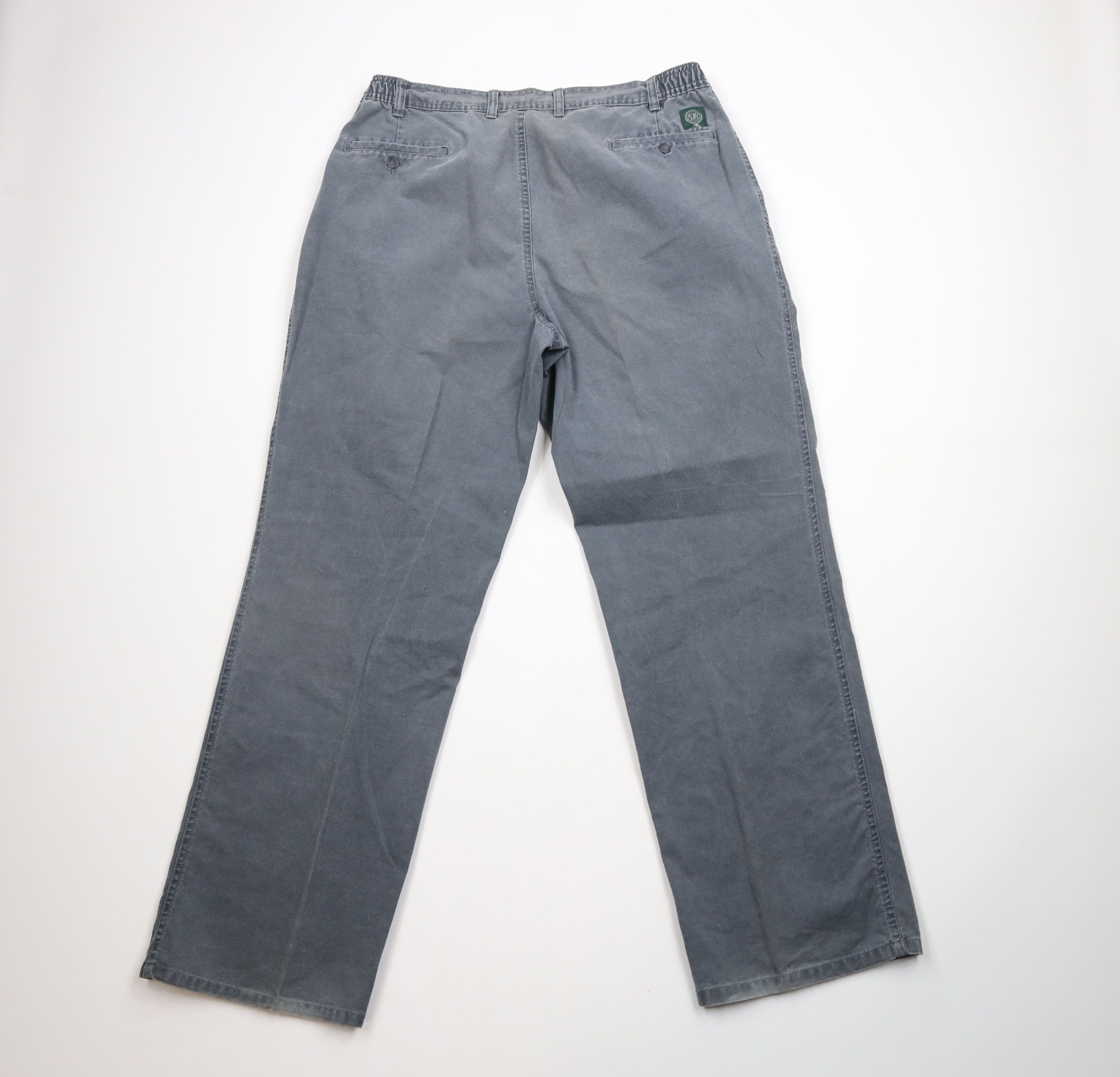 Vintage Vintage 90s Streetwear Pleated Wide Leg Canvas Pants Size US 38 / EU 54 - 8 Thumbnail