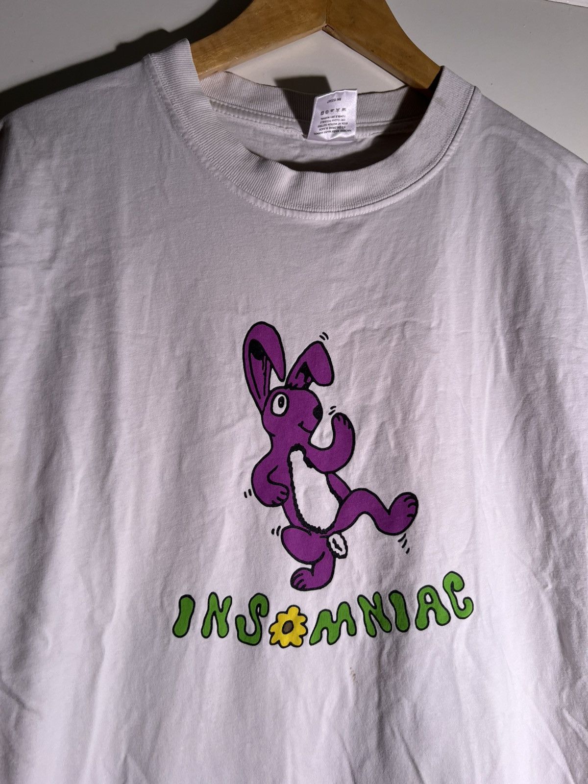 Vintage Insomniac LTD Bunny Rabbit Retro EDM Electronic Music Shirt Size US M / EU 48-50 / 2 - 3 Thumbnail