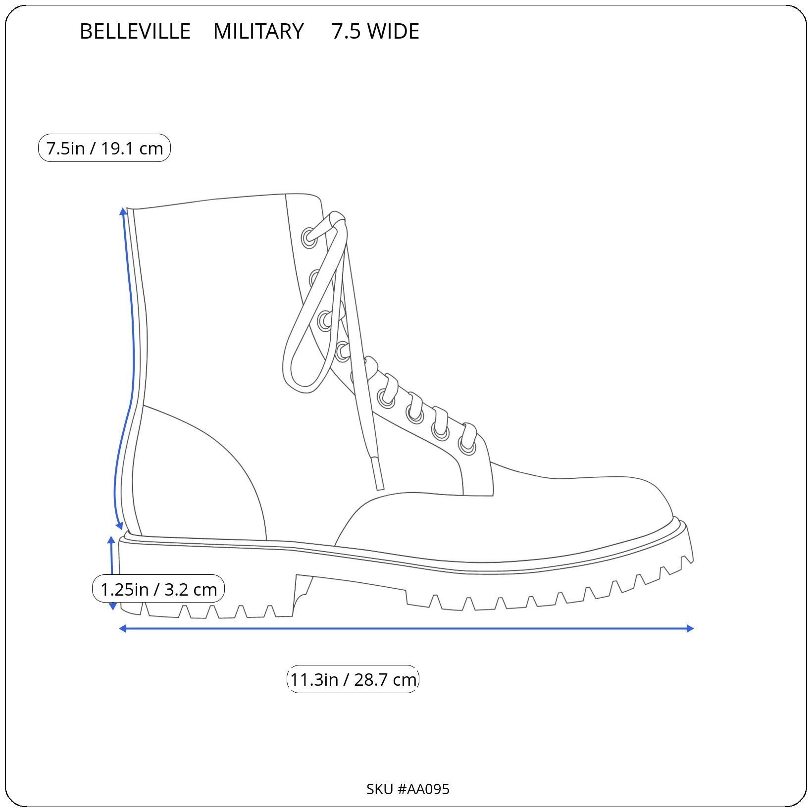 Belleville Belleville Beige Leather Steel-Toed Hot Weather Combat Boot Size US 7.5 / EU 40-41 - 4 Thumbnail