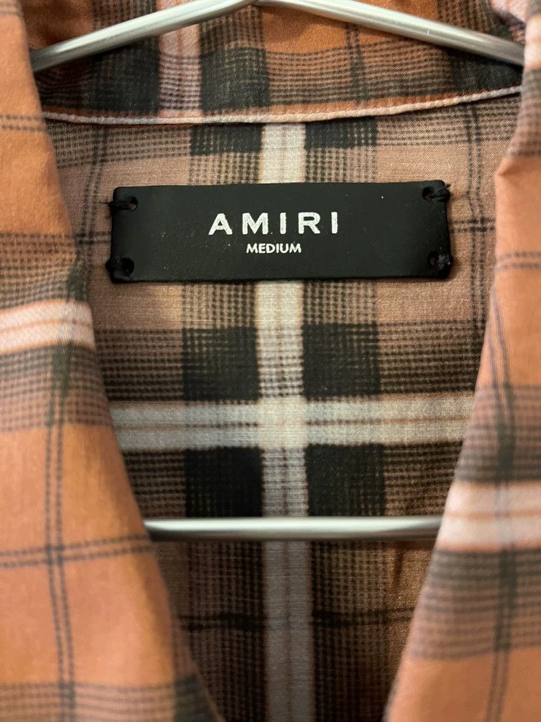 Amiri Amiri plaid shirt Size US M / EU 48-50 / 2 - 2 Thumbnail