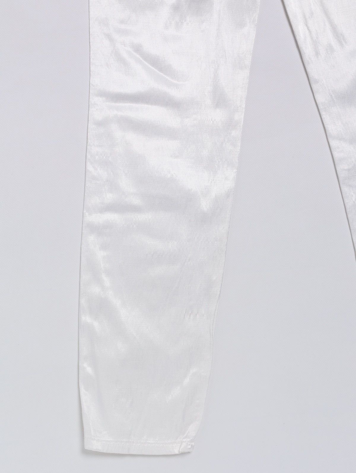 Moschino Moschino Jeans Vintage Pants Viscose White Trousers Logo Size 27" / US 4 / IT 40 - 7 Thumbnail