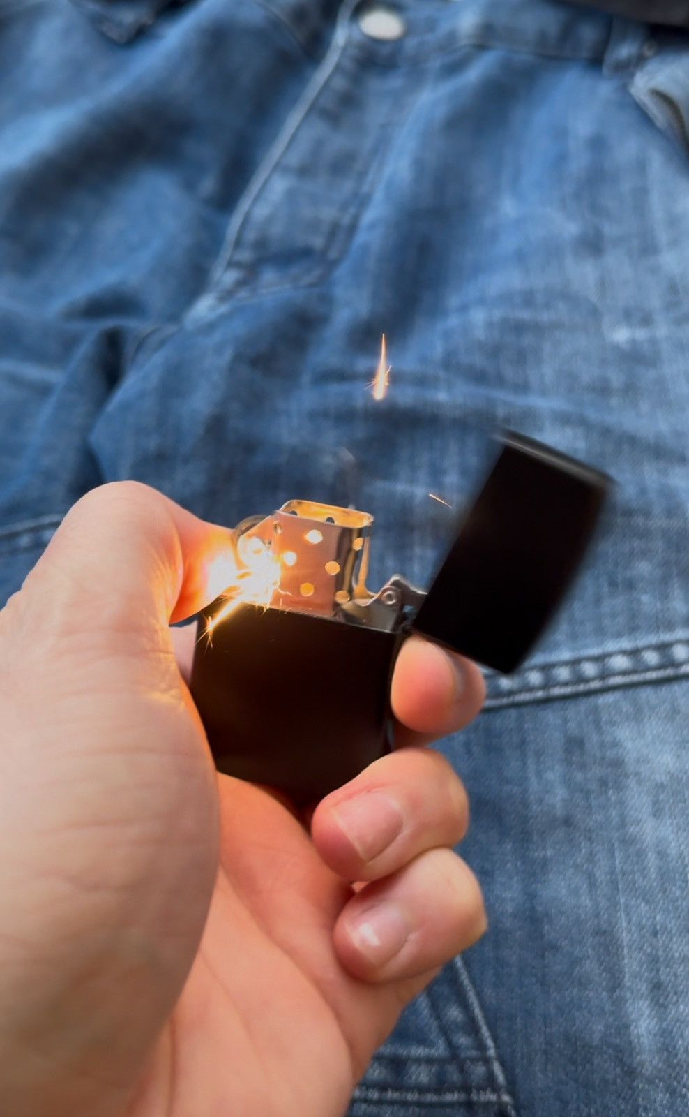 Other WORK! Cigar lighter Blade black 00s Movie Size ONE SIZE - 5 Thumbnail